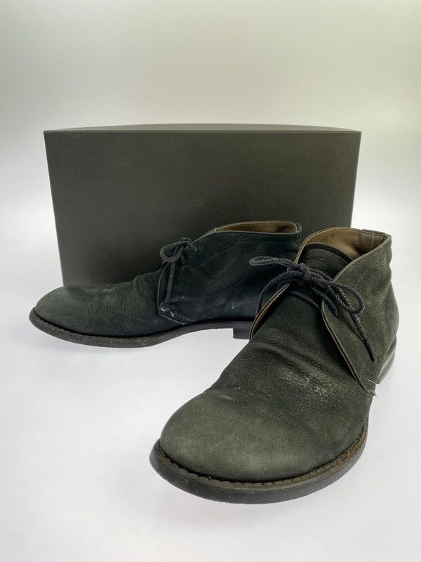 【現状渡し品】MR.OLIVE ミスターオリーブ WATER PROOF NUBUCK LEATHER CHUKKA BOOTS ME535 ウォータープルーフ ヌバック レザー チャッカ ブーツ 靴 【164-250807-jt-08-min】