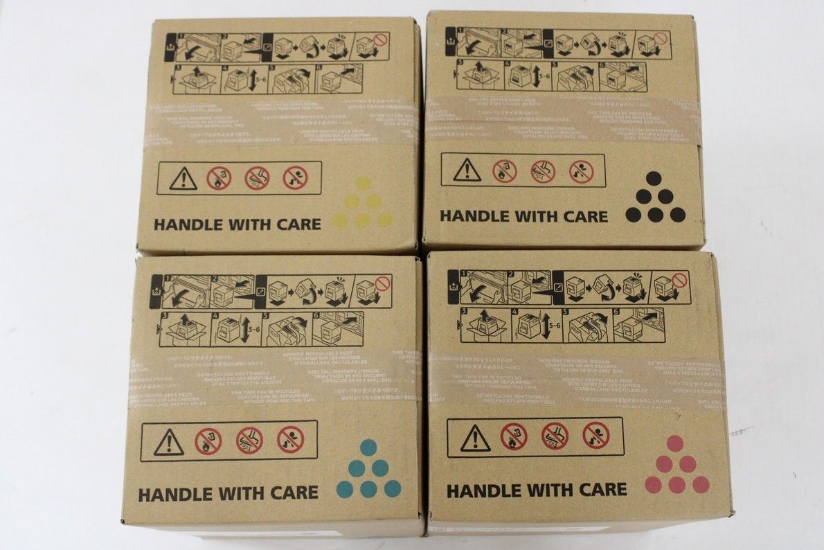 ♥ RICOH 純正 トナー C5300 4色 シアン マゼンタ イエロー ブラック リコー ITTDLCUUI240-D-S22-byebye