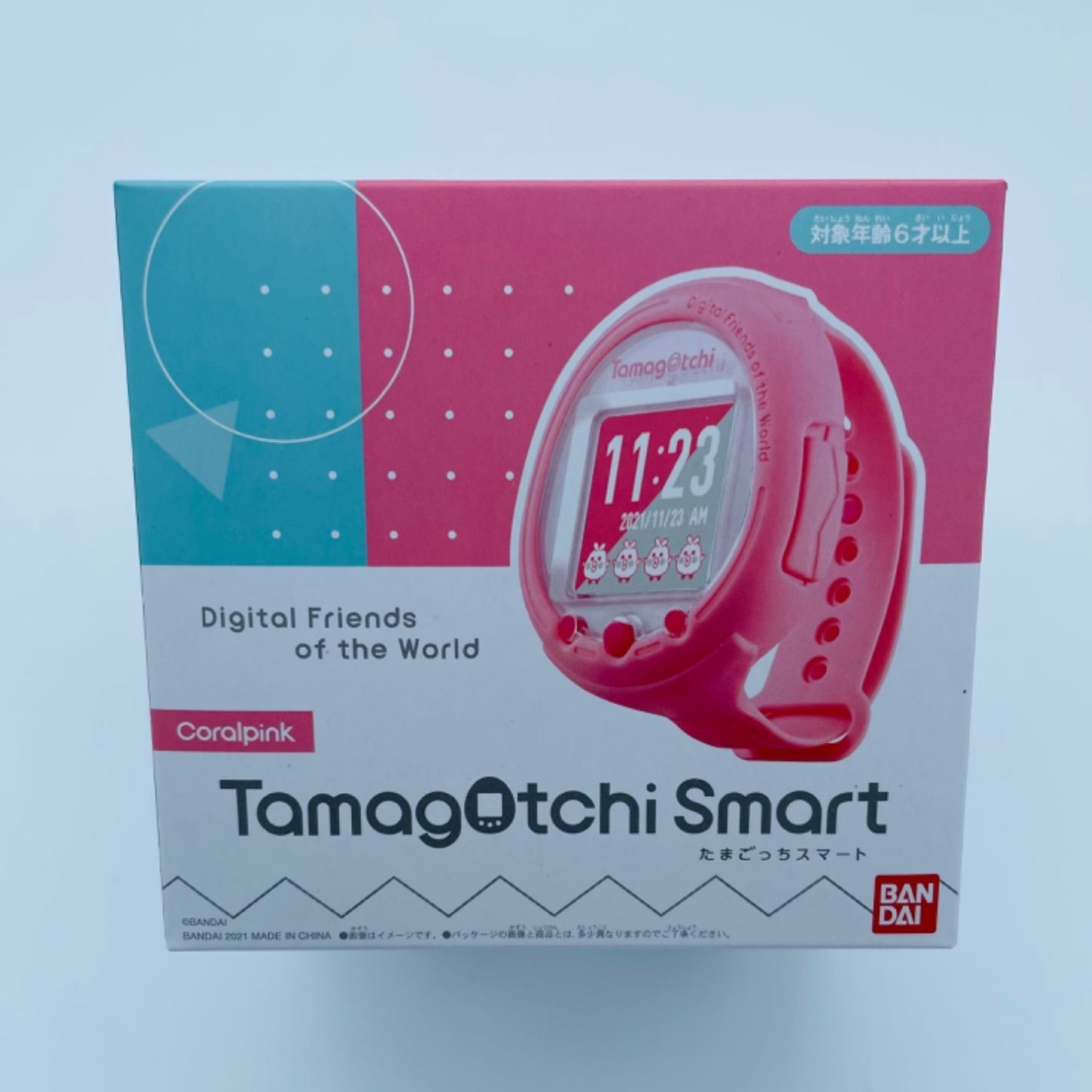 BANDAI - バンダイ　たまごっちスマート　ミントブルー　コーラルピンク　２コセット BANDAI - バンダイ たまごっちスマート ミントブルー コーラル