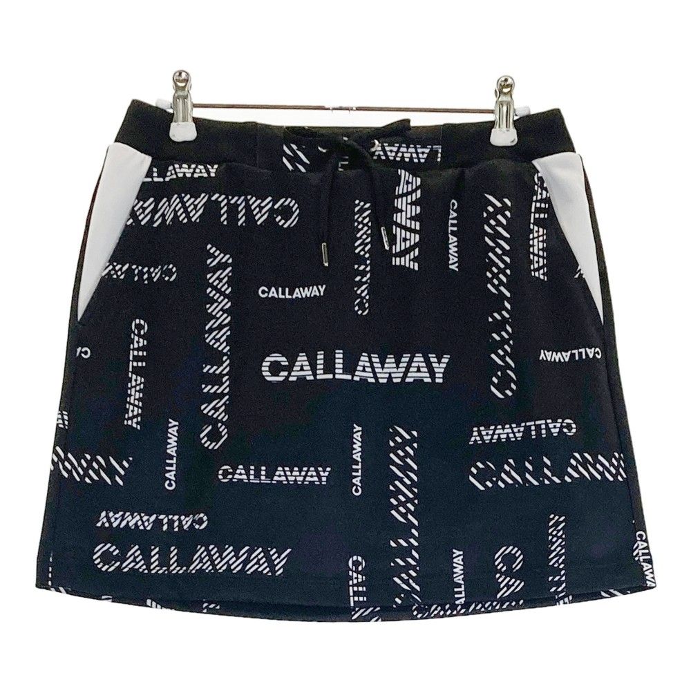 サイズ：M CALLAWAY キャロウェイ ; スカート 総柄 ブラック系