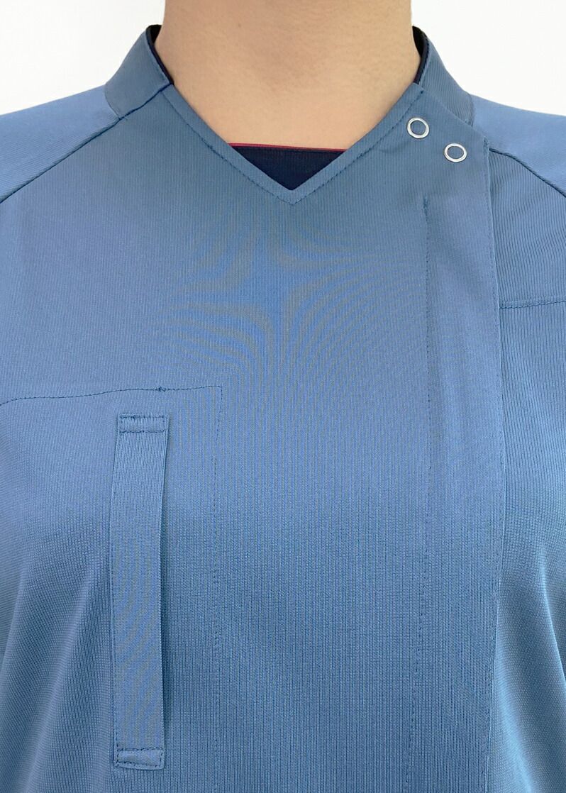  ナガイレーベン 男女兼用スクラブ RF-5512 ピンク その他 介護用衣料 寝巻き