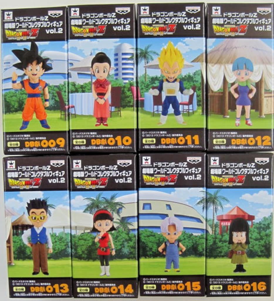 バンプレスト WCF ドラゴンボール Z 劇場版vol.2 全8種セット