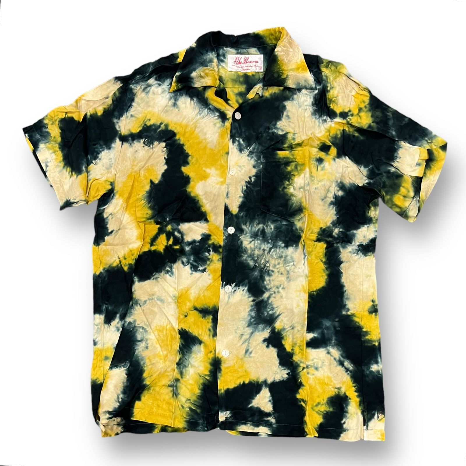 Aloha Blossom タイダイ柄 アロハシャツ 42 中古・古着通販】Aloha Blossom (アロハブロッサム) アロハ