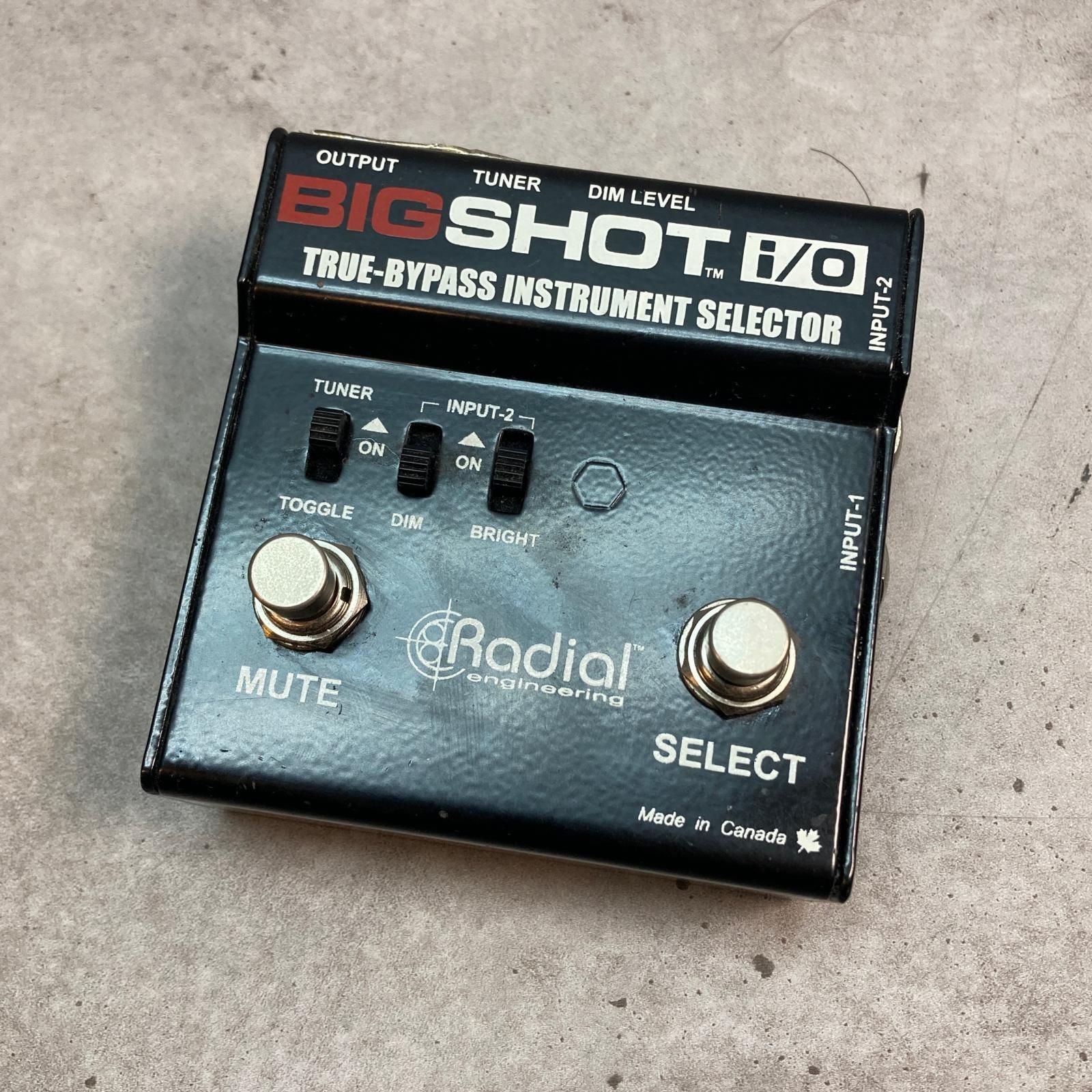 三重本店 楽器 Radial | ラジアル エフェクター BigShot i|o 472