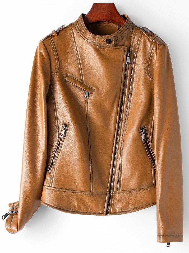 新品限定 レディース高級 本革↑超ソフトなラムレザージャケット☆ラムレザーコート 新品限定 レディース高級 本革↑超ソフトなラムレザージャケット