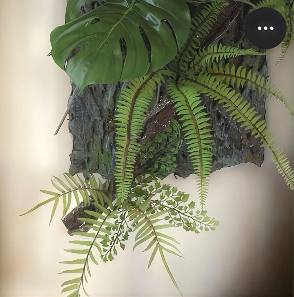 壁掛けモンステラデコ