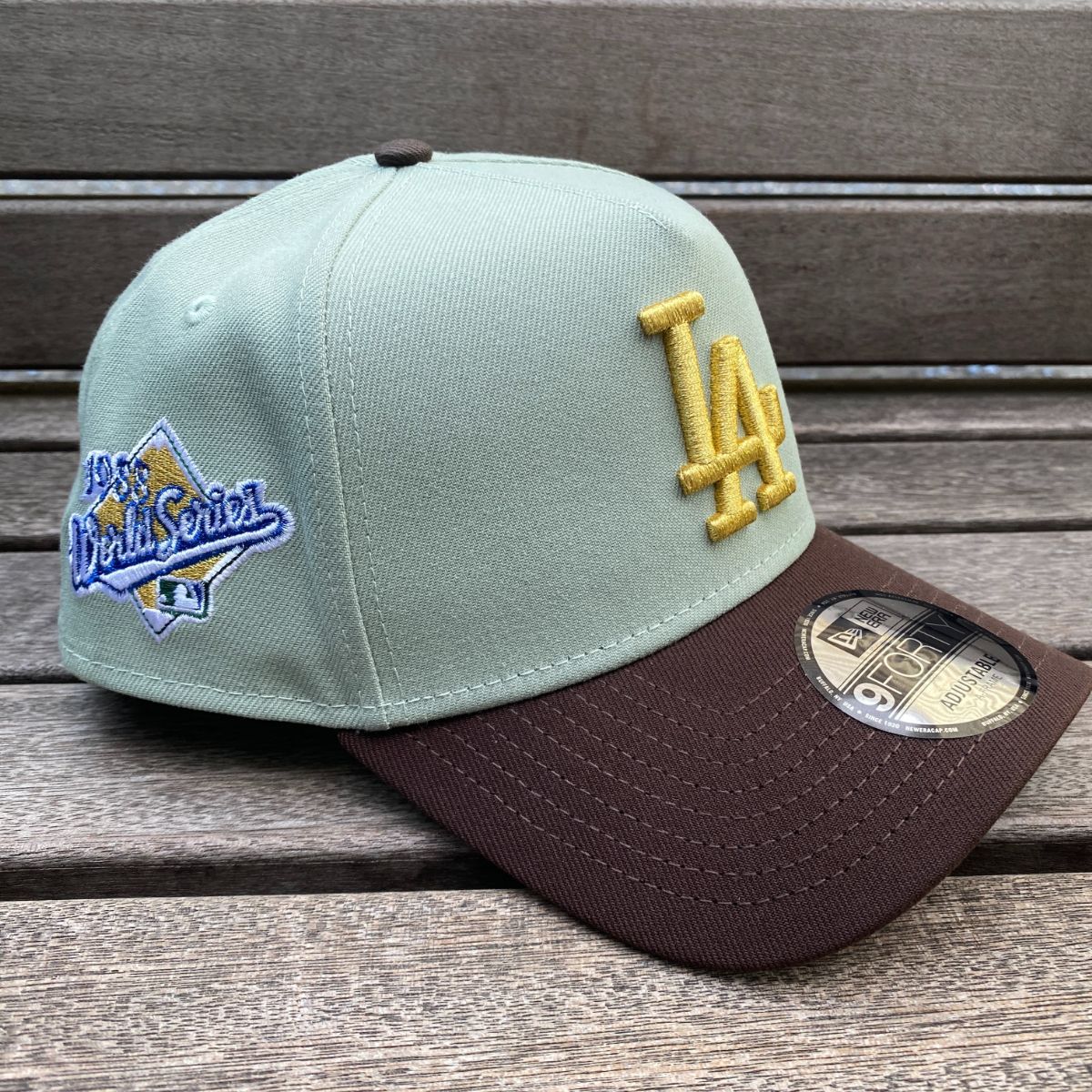 海外限定 Newera ニューエラ 9Forty A-Frame Aフレーム LA Dodgers ドジャース キャップ WS1988 (940-80)