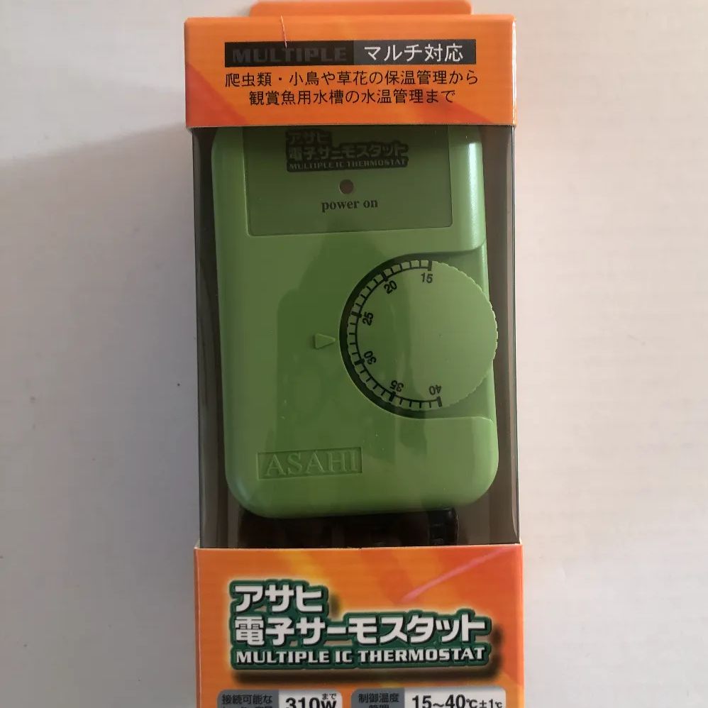 アサヒ 電子サーモスタット - 冷暖房・季節用品