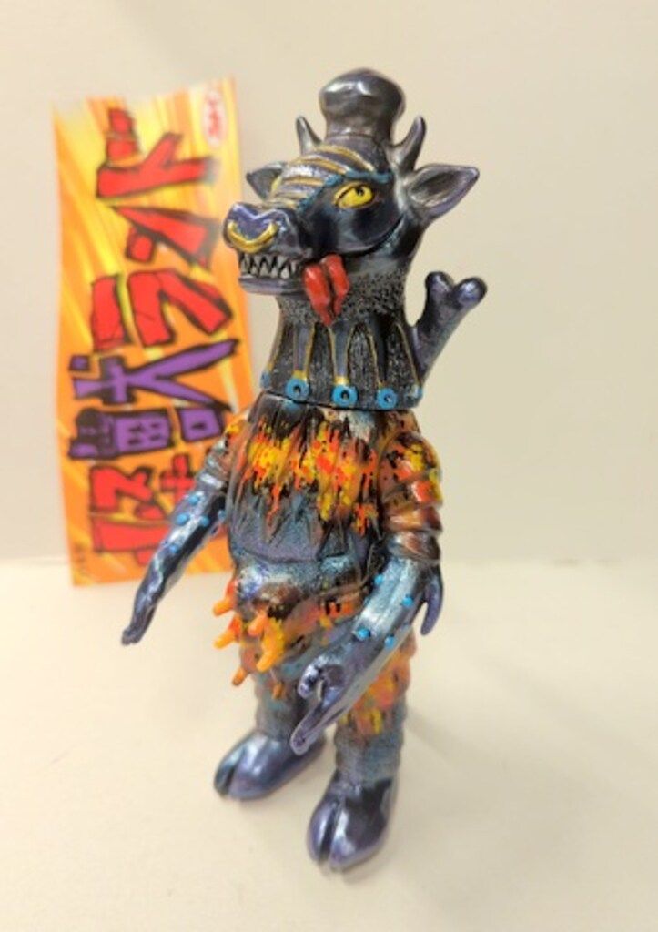 ウシカボーン　ソフビ　怪獣ランド　アニトイ　トロピカルパンチョカラー ANITOY 怪獣ランド ウシカボーン バーニングカラー MIROCKTOY