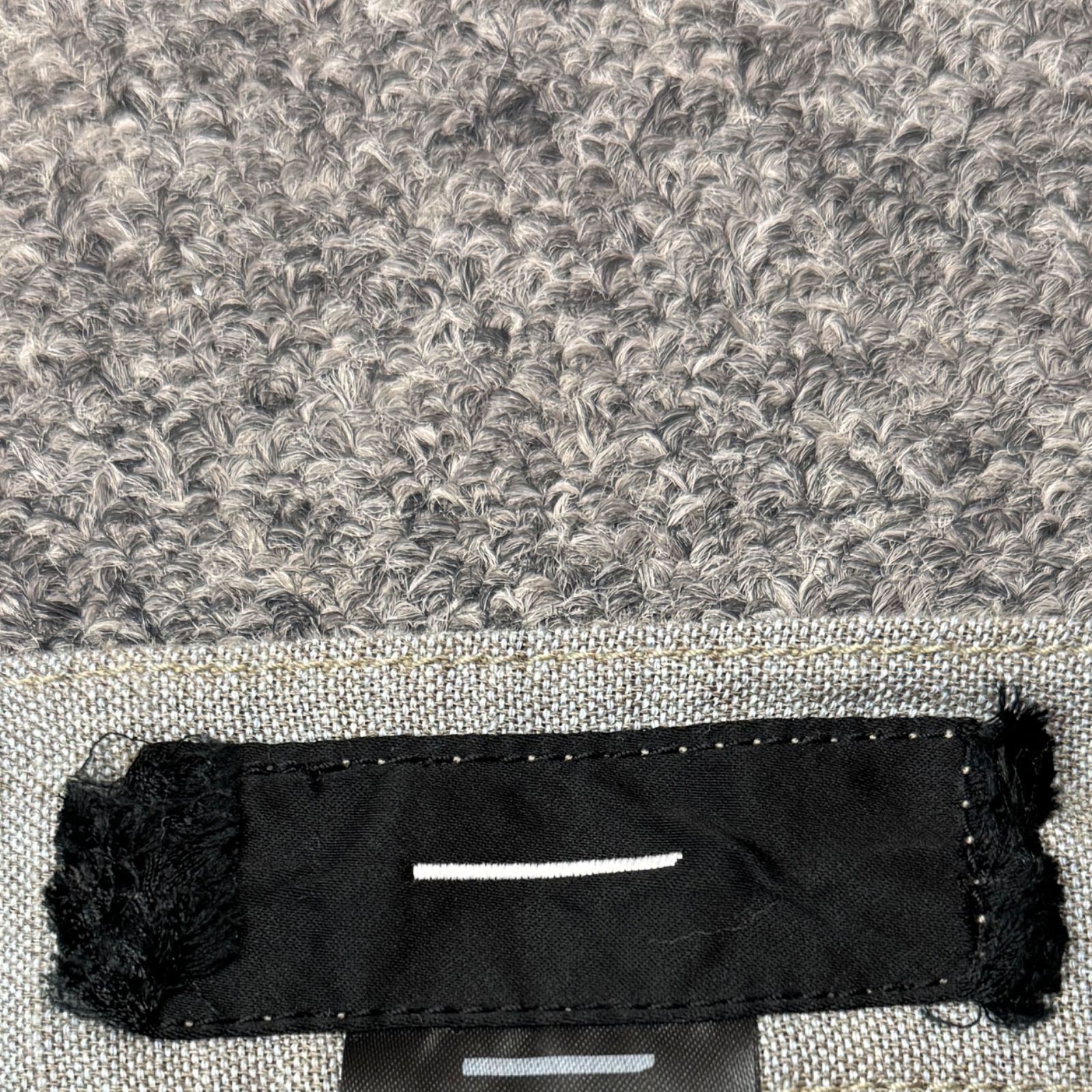 参考上代44000円 MINUS 24 AW Slash Seam Twist Wide Trousers スラッシュシームツイストワイドデニムパンツ トラウザー スラックス マイナス M-24 F-PT 007 シャンブレー 通勤対応 スラックス 