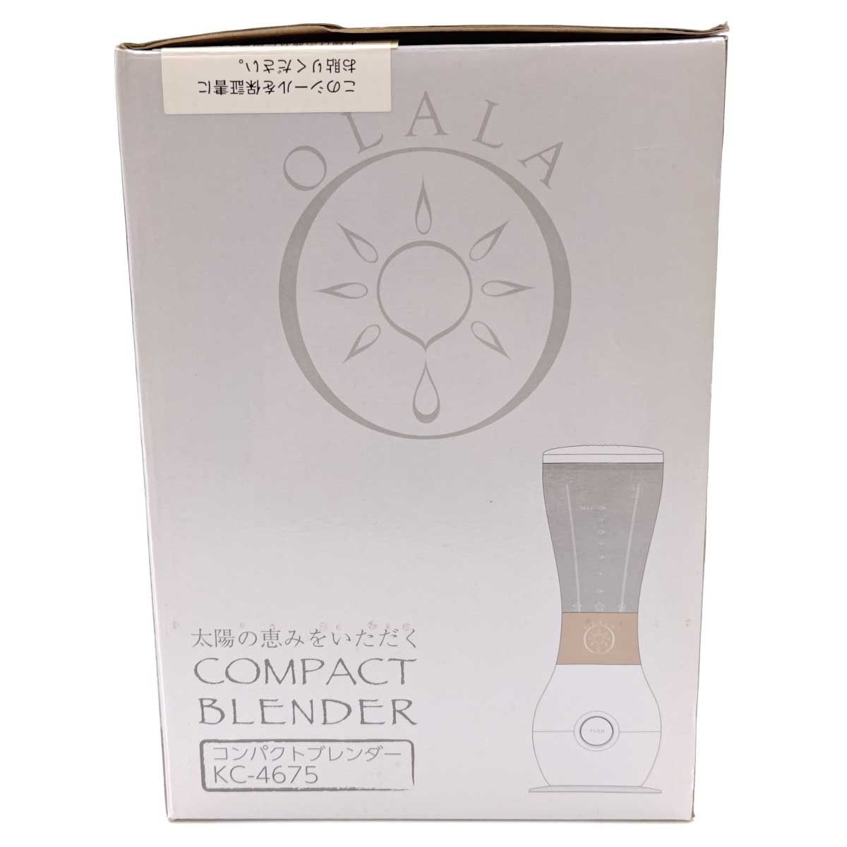 未使用】ツインバード 燕三条 OLALAコンパクトブレンダー