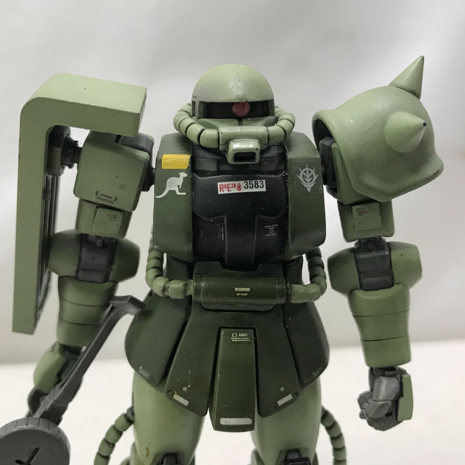組立済み/現状品】プラモデル ザクⅡ 機動戦士ガンダム カスタム