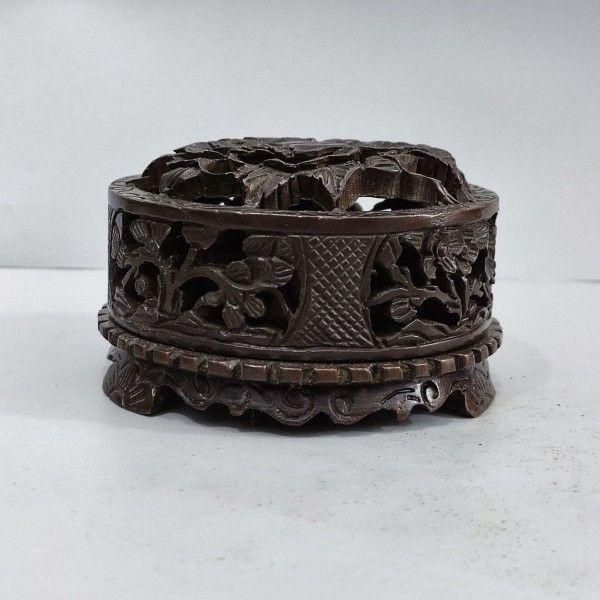 銅器 蘇工 竹編香薫炉 銅香炉 茶道香薫炉 香道具 装飾品 工芸品 置物 銅 細工 香炉 梅蘭竹菊薫香炉 茶道具香道具 装飾品 工芸品 置物