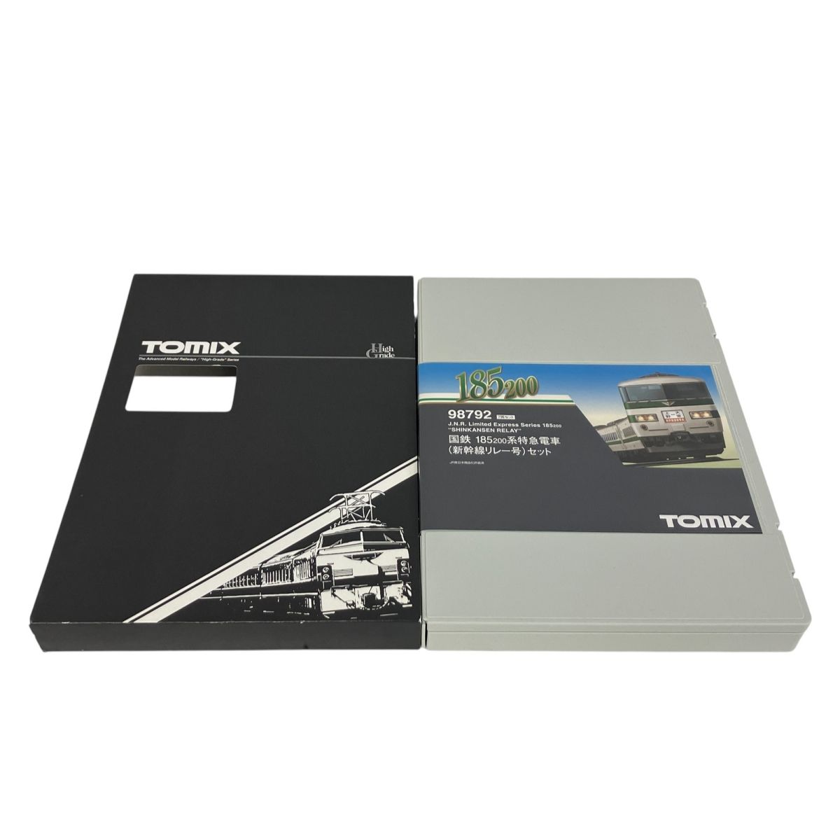 新品　Tomix 98792 国鉄 185 200系 特急電車（新幹線リレー号） N) 98756 JR 185-200系特急電車（エクスプレス185）セット（7両