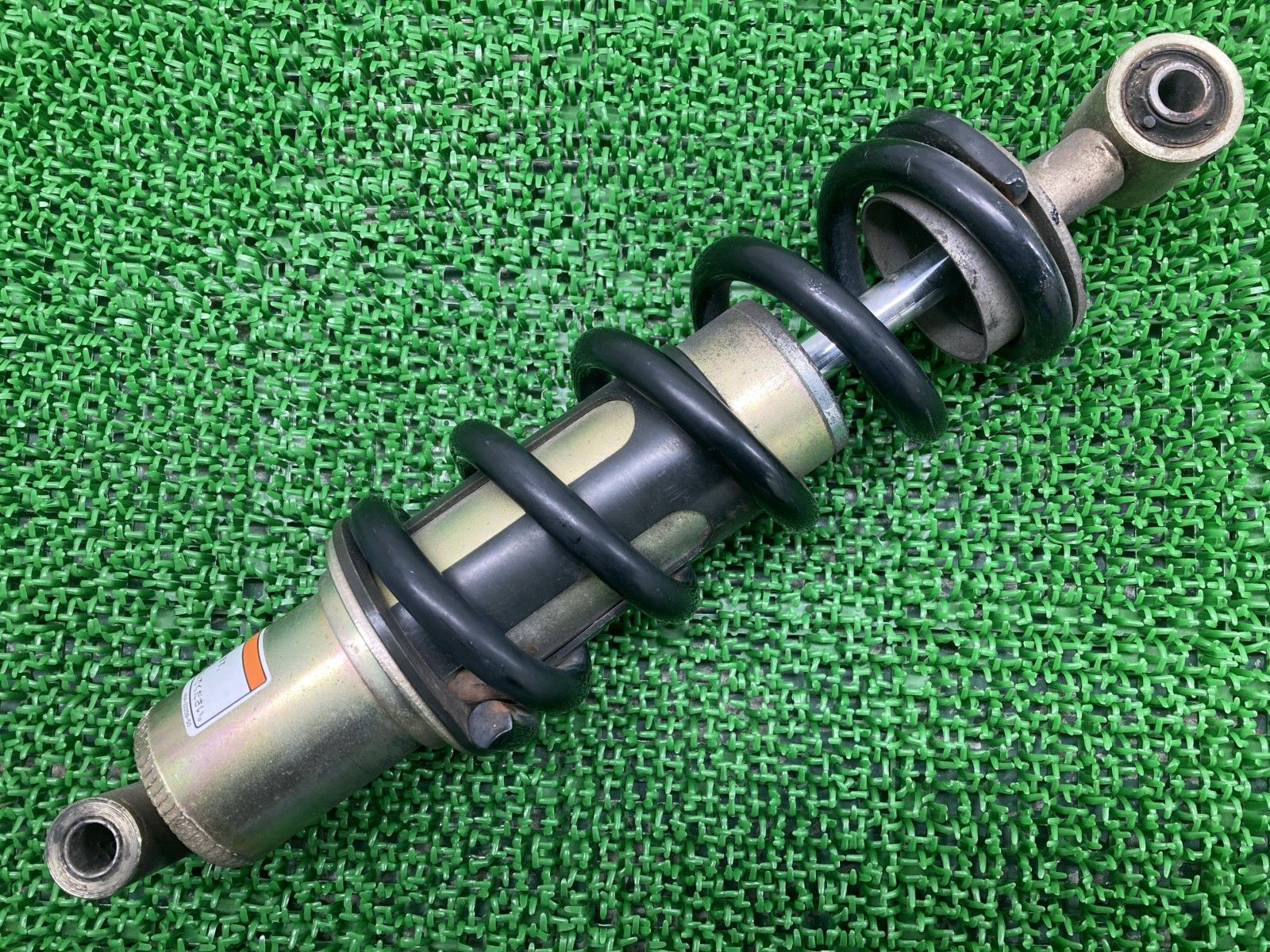 TW200 TW225 リアサスペンション 4AA ヤマハ 純正 バイク 部品 DG07J DG09 曲がり無し リアショック 品薄 車検 Genuine 【中古】 25 TW200 TW225 リアサスペンション 左右 4AA ヤマハ 純正 バイク 部品