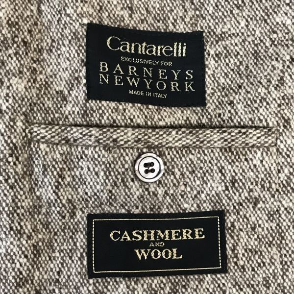 イタリア製☆カンタレリ/Cantarelli × BARNEYS NEW YORK☆カシミヤ混