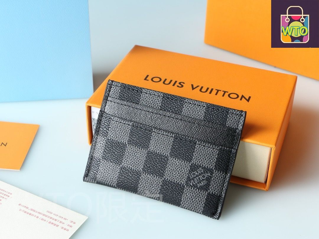 今日 Louis Vuitton ルイ ヴィトン カードケース-ウォレットシリーズ 純粋な皮革を採用する-WTO輸入2
