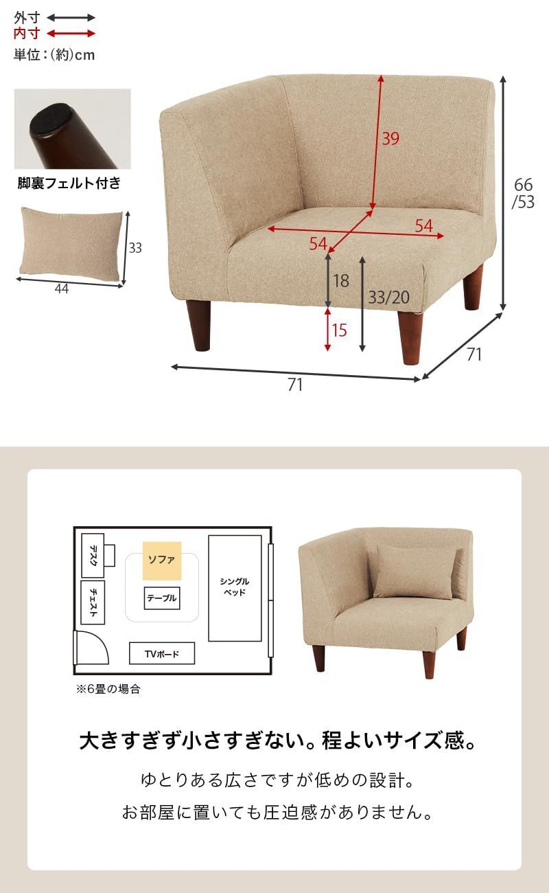 ファブリック生地 脚取り付けのみ