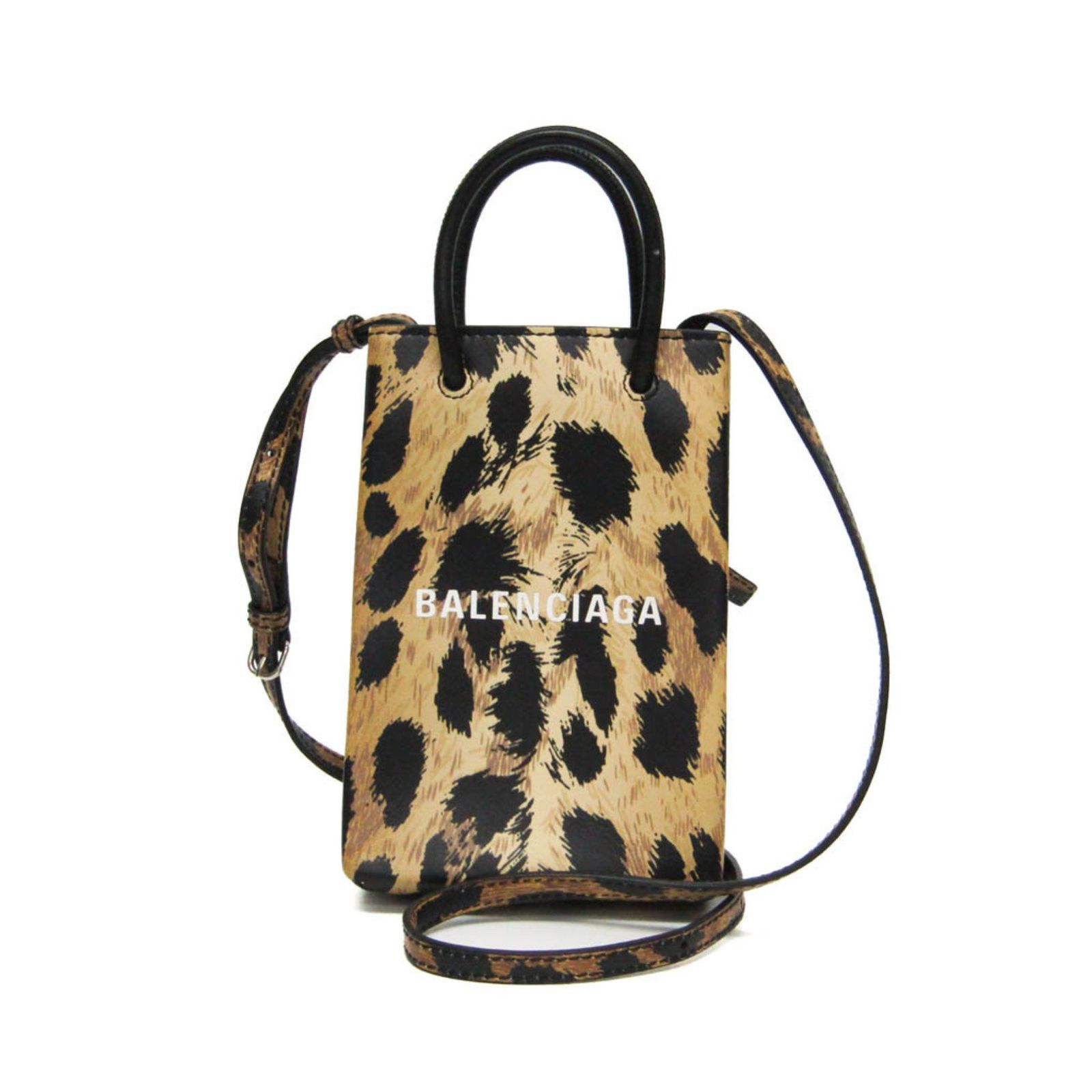 バレンシアガ(Balenciaga) ショッピング フォンホルダー ショルダー 