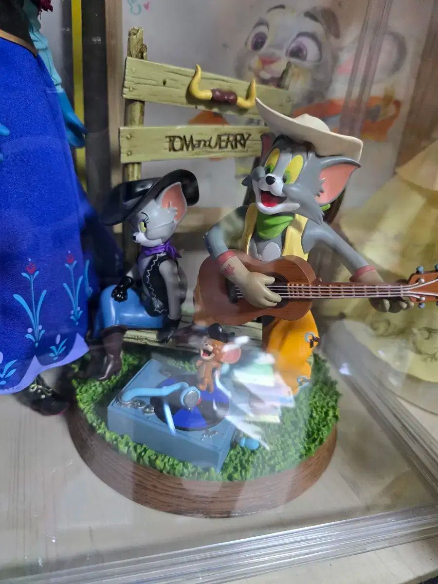 ソフトスタジオ トムとジェリー カウボーイ レジン フィギュア