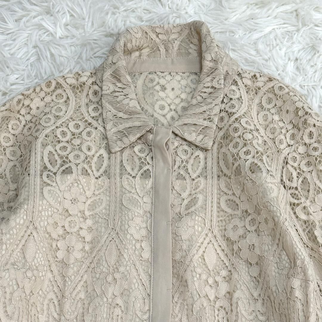 セルフォード CELFORD 長袖レースワンピース 36