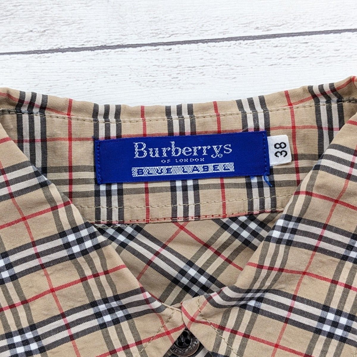 BURBERRY BLUE LABEL バーバリーブルーレーベル ノバチェック 長袖