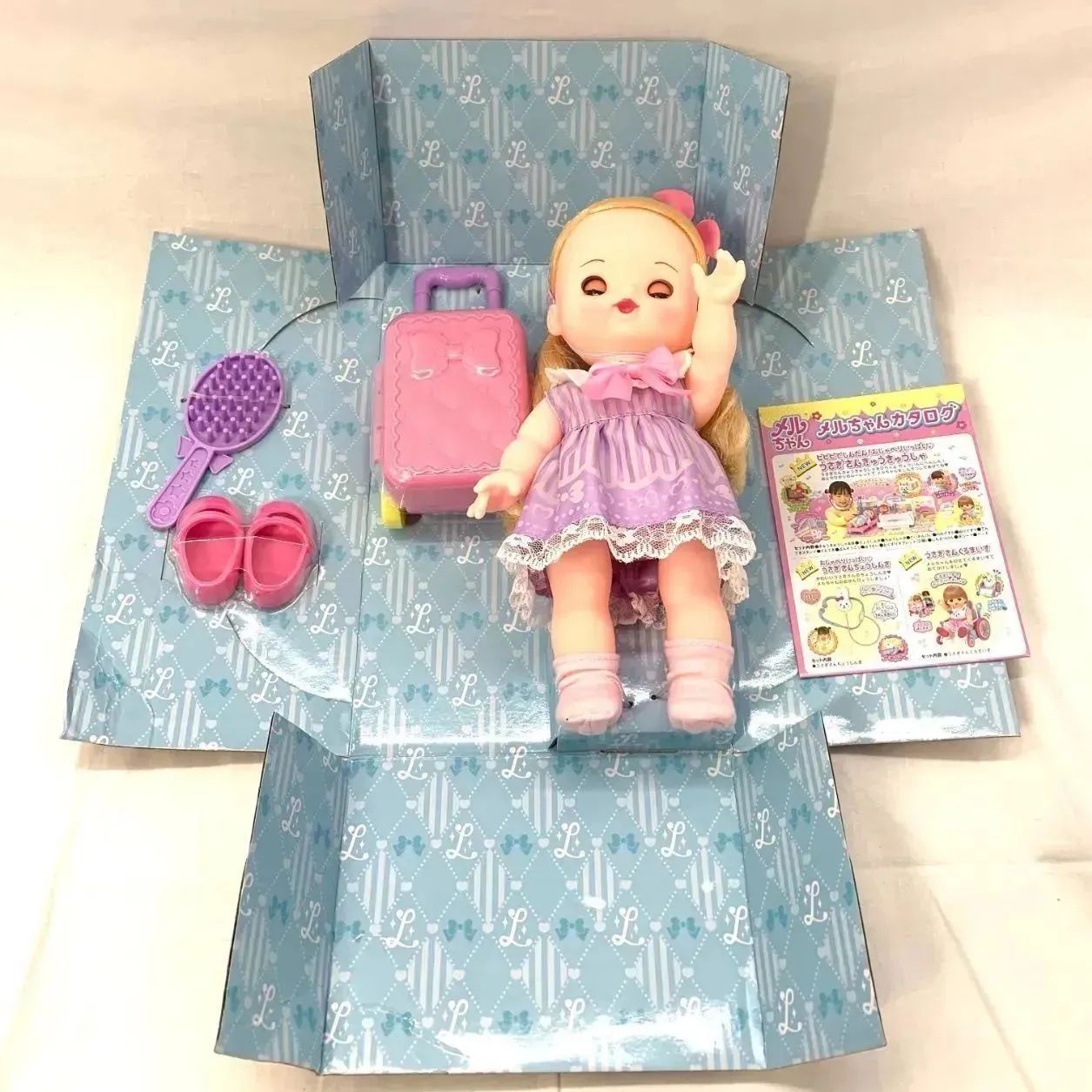 極美品】パイロットコーポレーション メルちゃん お人形セット メル