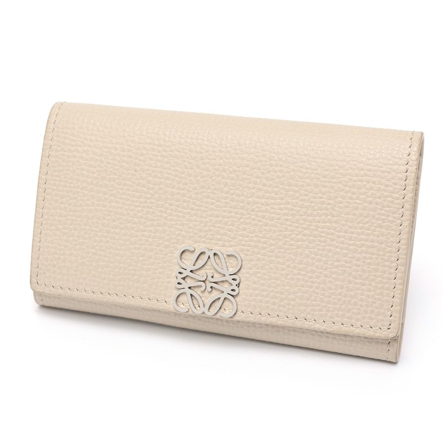 ロエベ | LOEWE アナグラム キーケース C821K92X01 ペブルグレインカーフ レザー ライトゴースト グレージュ系 商品番号 S-159078