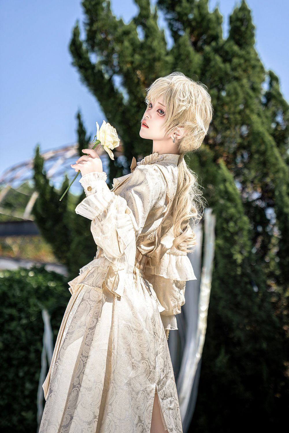 新品未使用 ロリータゴシック風 王子様コスチューム 高級感あふれる