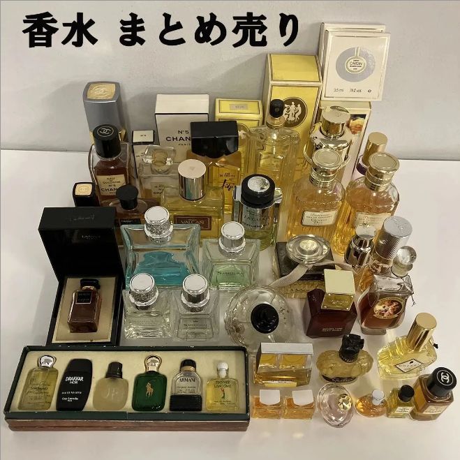 まとめ売り ブランド 香水 34点セット シャネル サムライ