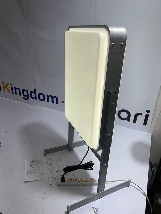 看板 店舗用看板 LED照明入り看板 W450mm*H950mm 小型電飾スタンド看板 両面式 LEDエッジライト式 スタンドサイン GSR50-950