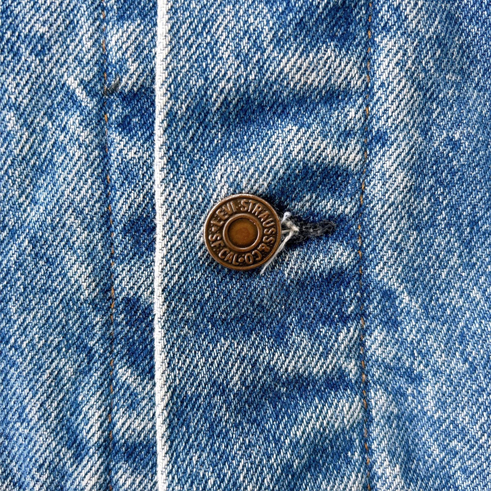 70s 80s USA製 リーバイス70506 デニムジャケット 収縮率表記 刻印527 