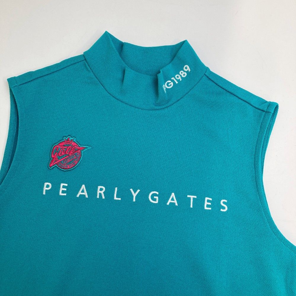 サイズ：0 PEARLY GATES パーリーゲイツ ノースリーブ Tシャツ