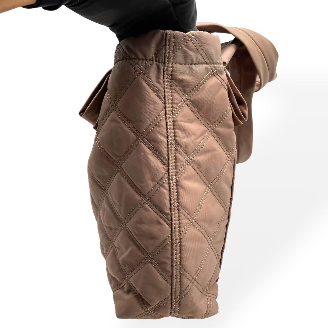 美品 MARC JACOBS マークジェイコブス キルティングトートバッグ