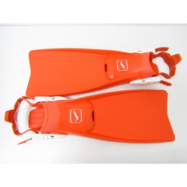 ♥ GULL スーパーミューXX ダイビング フィン Sサイズ JP23-24.4 コーラルオレンジ GF-2435 SP11241