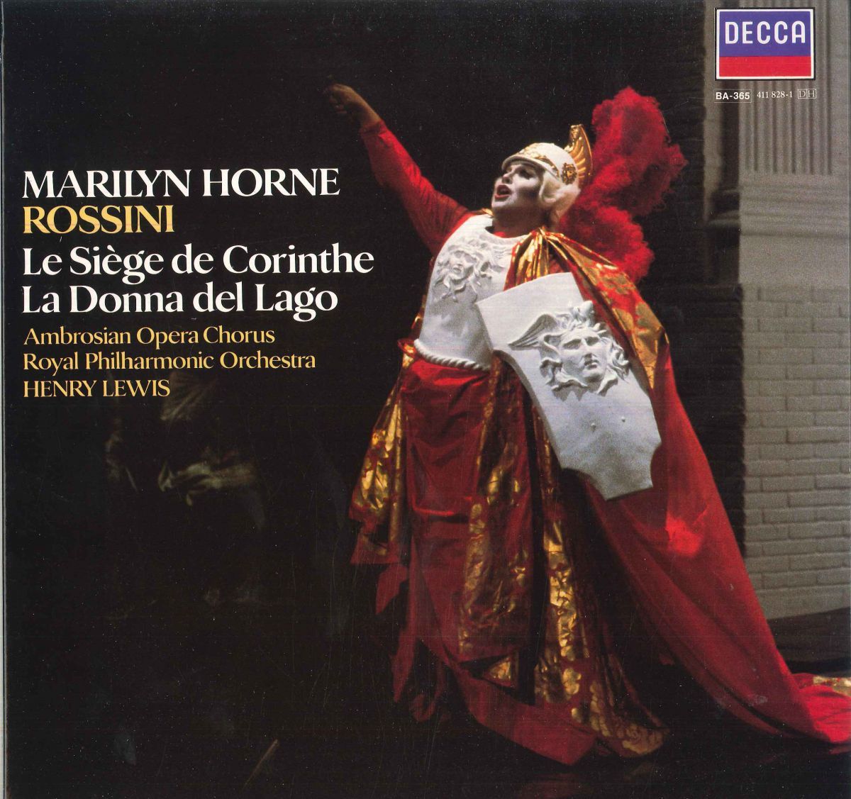 独LP Rossini, Marilyn Horne, Ambros Le Siege De Corinthe / La 