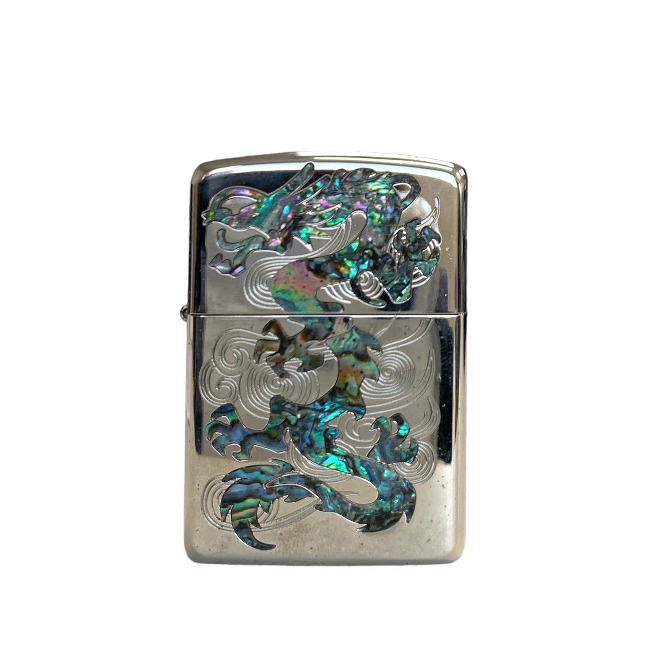 あなたにおすすめの商品 zippo オイルライター 桜 龍 貝貼り 2011年製 (ジッポー) その他