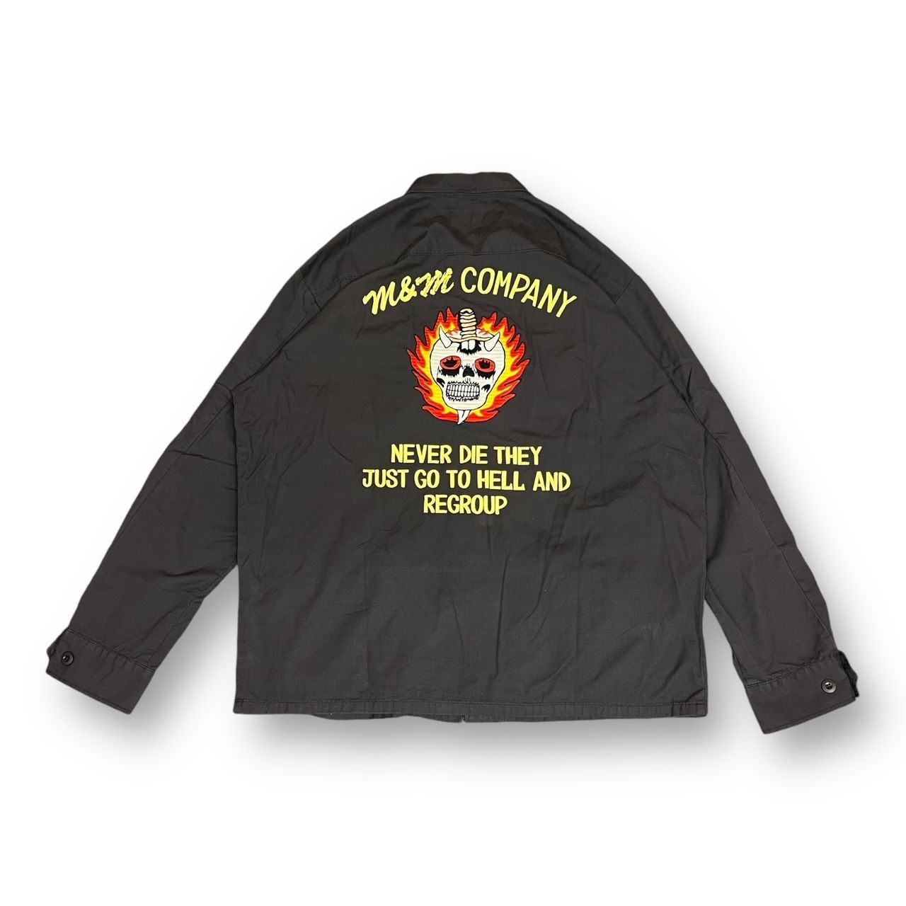 定価61600円 新品 M&M × MASSES 23AW BDU JACKET コラボ グラフィック 