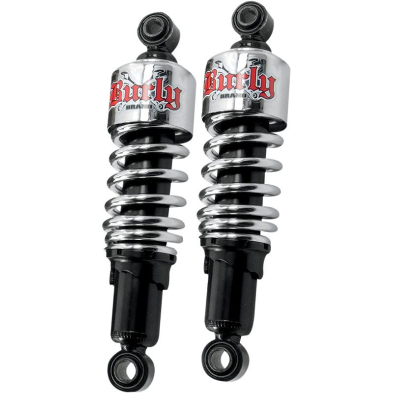 SLAMMER SHOCKS サスペンション クローム 10.5インチ 2004〜22年