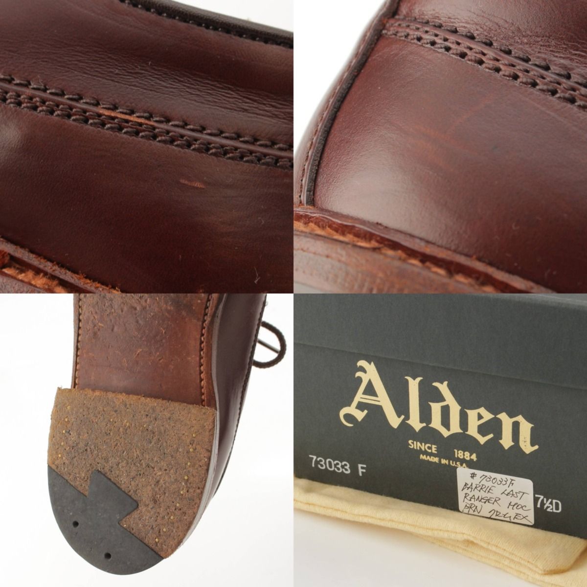 Alben ダークブラウン レザー レンジャーモック Alben ダークブラウン レザー レンジャーモック
