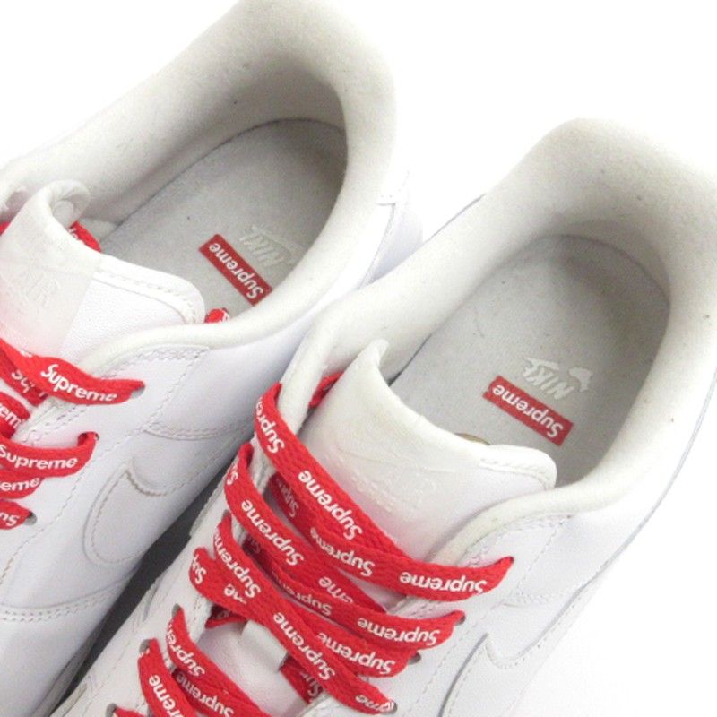 Supreme Nike Air Force 1 Low White 28cm（28cm Supreme NIKE AIR 