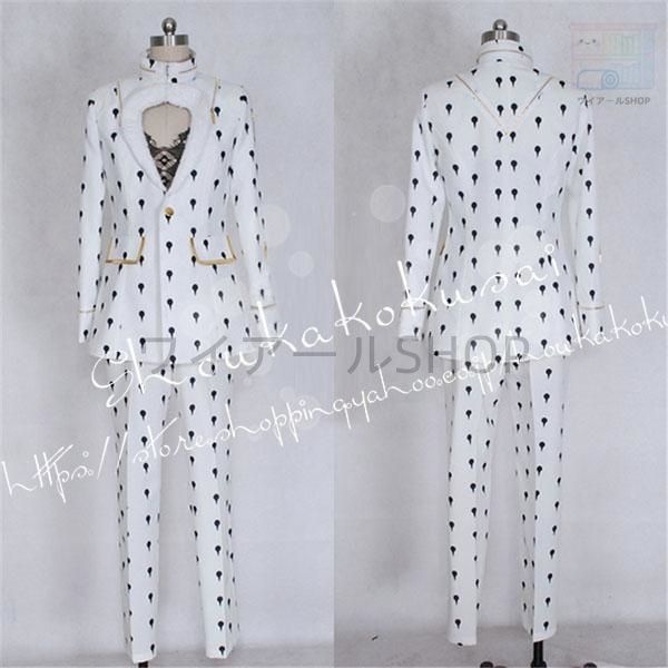 ジョジョの奇妙な冒険風 黄金の風 ブローノ ブチャラティ コスプレ衣装 ウィッグ cos靴 cosplay コスチューム仮装変装 ハロウィン