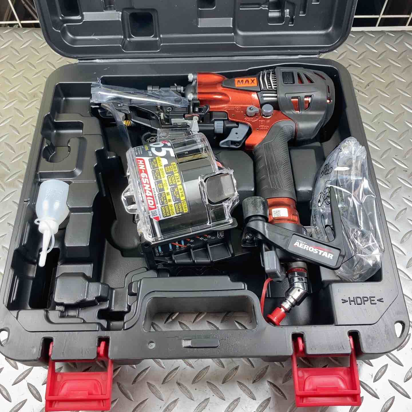 マックス MAX 高圧エア釘打ち機 HN-65N4 D -R 川崎店
