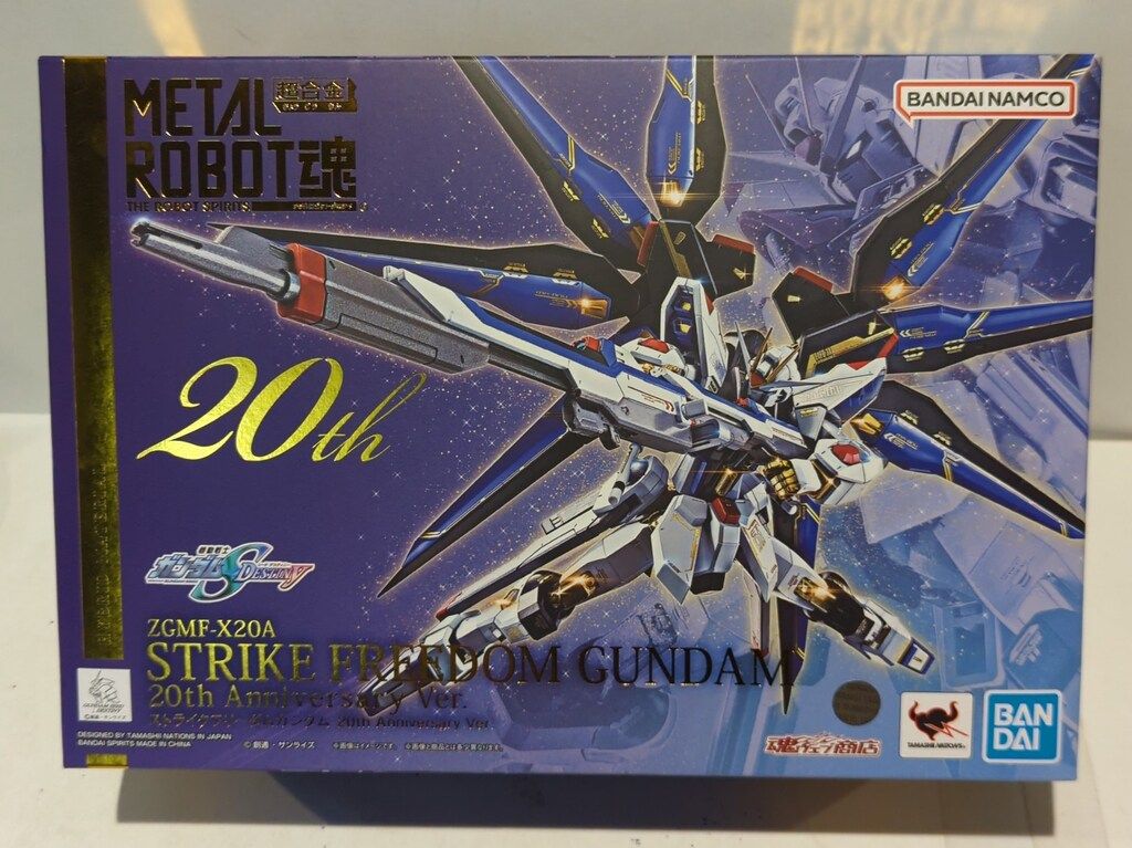 メタルロボット魂 ストライクフリーダム 20th Anniversary Ver メタルロボット魂 ストライクフリーダム 20th Anniversary Ver