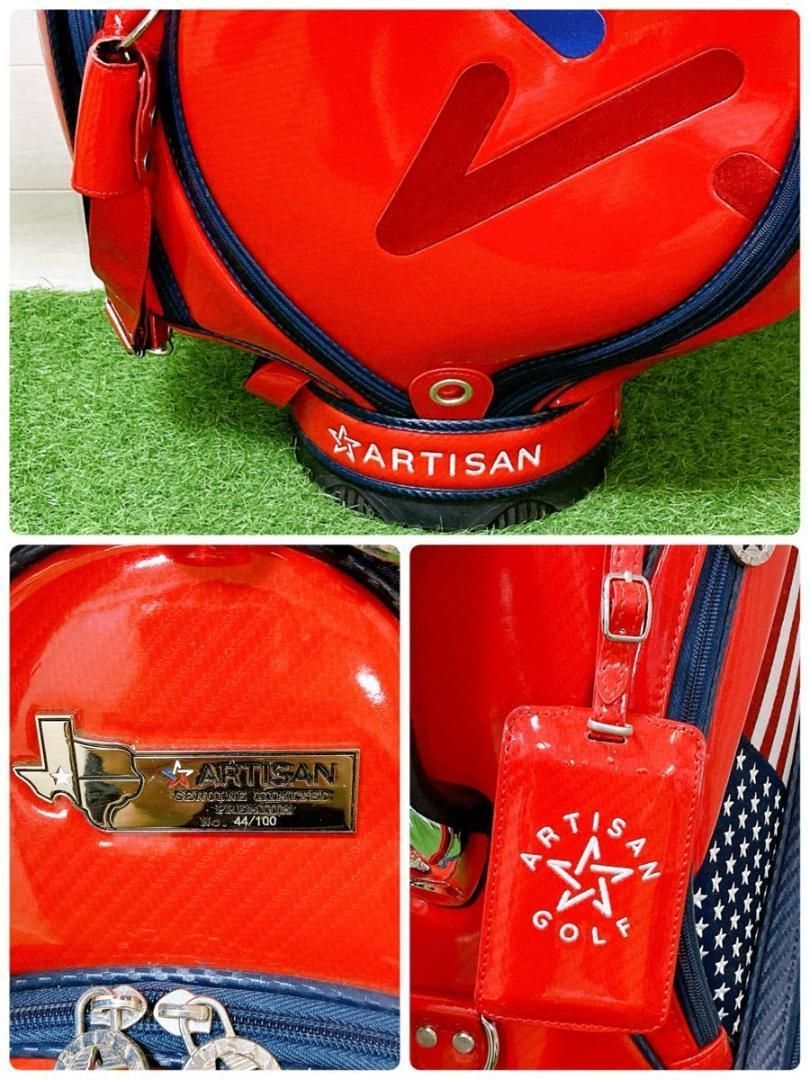 限定100本　アーチザン　タイガーウッズ　アメリカ　地クラブ　キャディバッグ 限定100本 アーチザン タイガーウッズ アメリカ 地クラブ