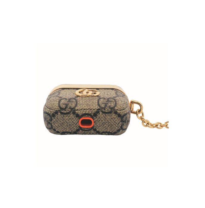 MariaN ✨極美品✨GUCCI グッチ GGマーモント エアーポッズ ☆中古美品☆ GUCCI グッチ GGマーモント AIRPODS PRO ケース 箱