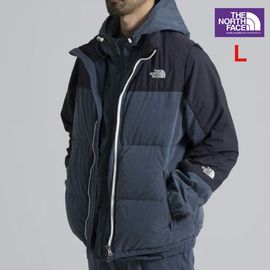 THE NORTH FACE / PURPLE LABEL INDIGO FIELD DOWN VEST