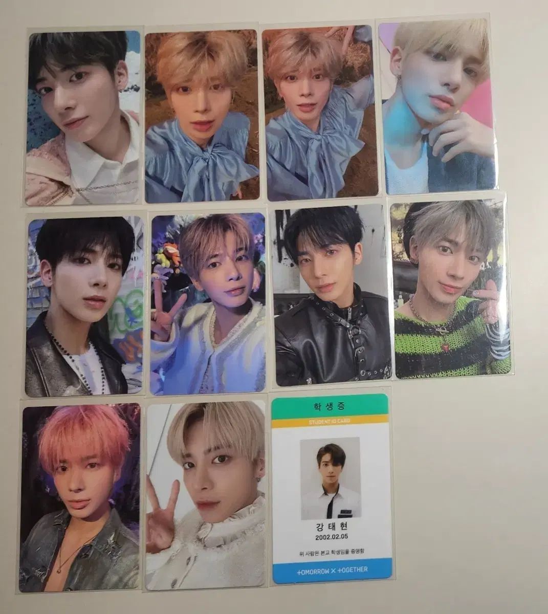 TOMORROW X TOGETHER(TXT) テヒョン(TAEHYUN) トレカ まとめ売り TOMORROW X TOGETHER(TXT) テヒョン(TAEHYUN) トレカ まとめ売り