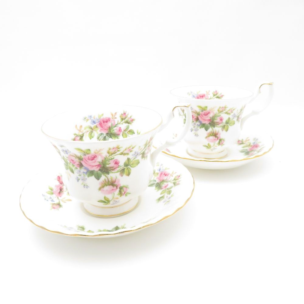   MOSS ROSE ロイヤルアルバート５枚ヒット５名様 ROYAL ALBERT ロイヤルアルバート MOSS ROSE モスローズ カップ