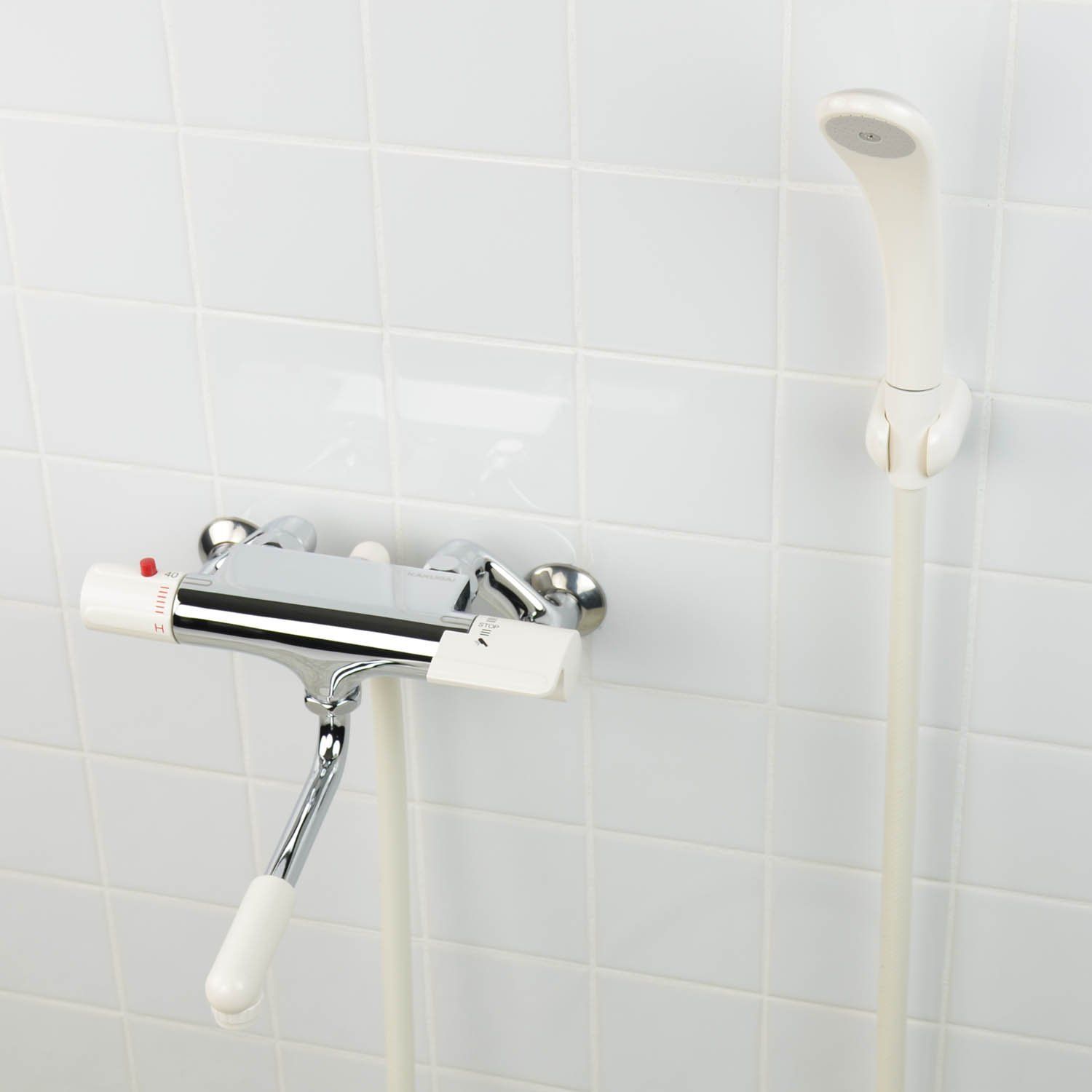 カクダイ KAKUDAI サーモスタットシャワー混合栓 寒冷地対応 173-110K